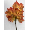 Fall Leaves Bush Orange 21"